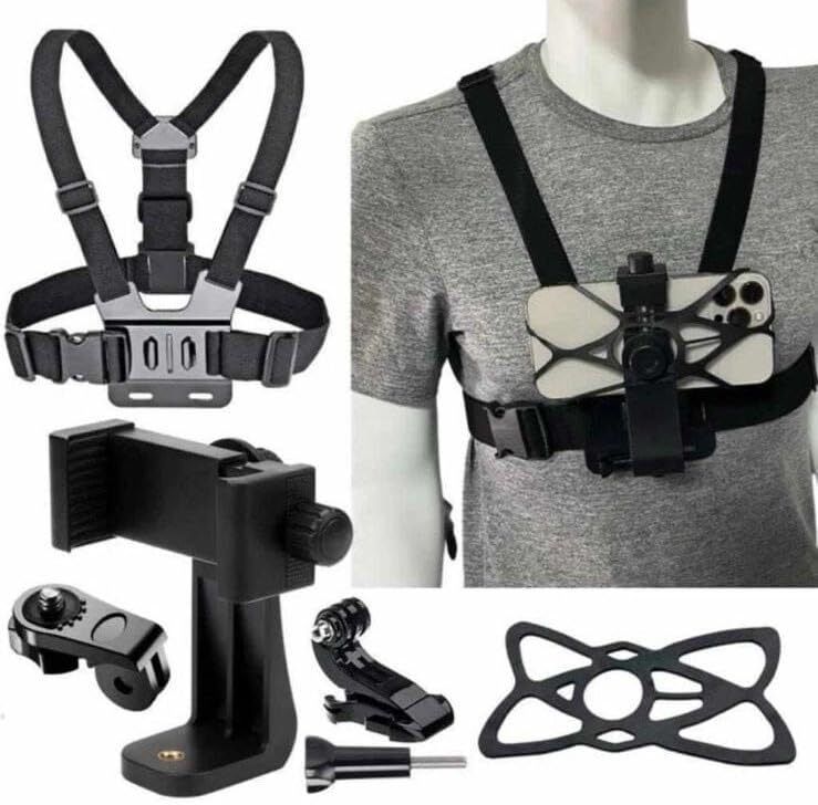 Actrovax Adjustable Body Chest Harness Belt Strap Camera Mount Strap-picture-37
