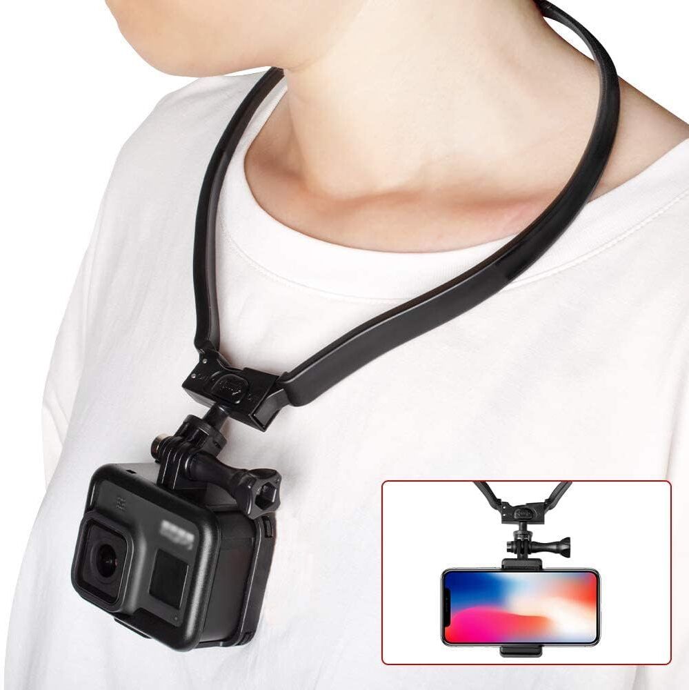 SUICUNE Neck Mount for Phones with Phone Clip, Hands Free Phone Neck Holder Strap-picture-22