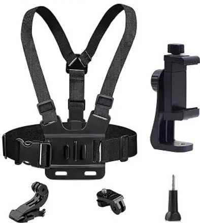 Like Star Mobile Phone Chest Mount Harness Strap Holder Cell Phone Clip action Camera Strap-picture-44