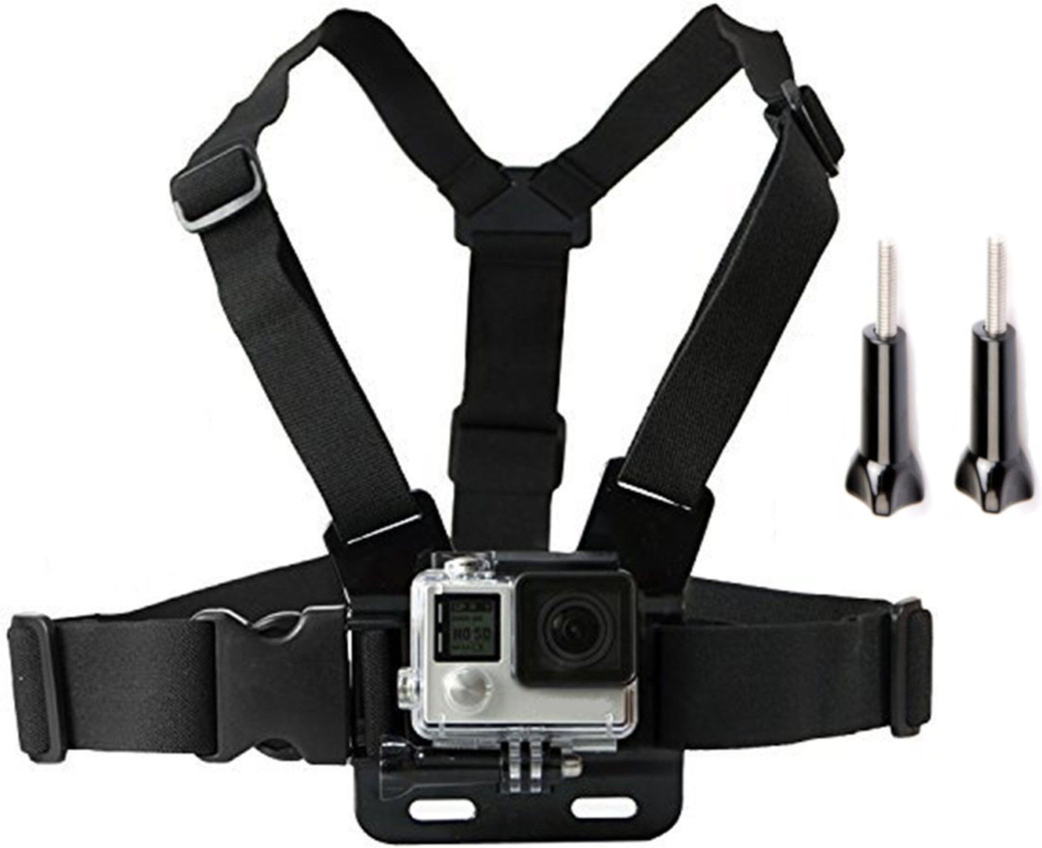 quikprof GoPro Adjustable Chest Strap Mount Body Belt Harness for Gopro Hero Strap