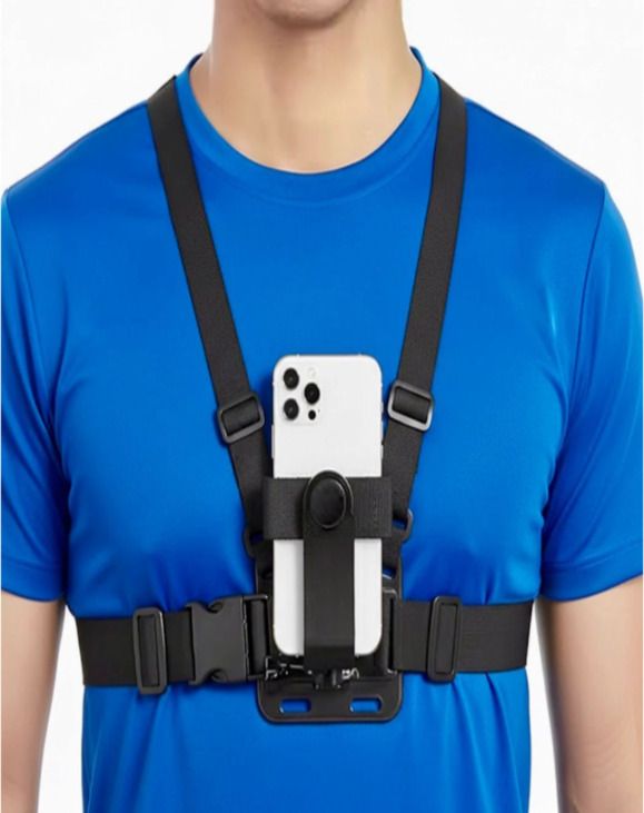 Elegant Mall ELEGANT- Mobile & Action Camera Chest Mount Strap-image-39