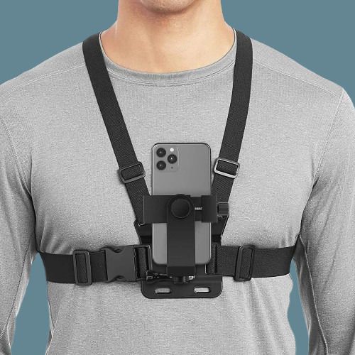 Qolic Lightweight Chest Mount Harness for Stable Hands-Free Recording Strap-picture-45