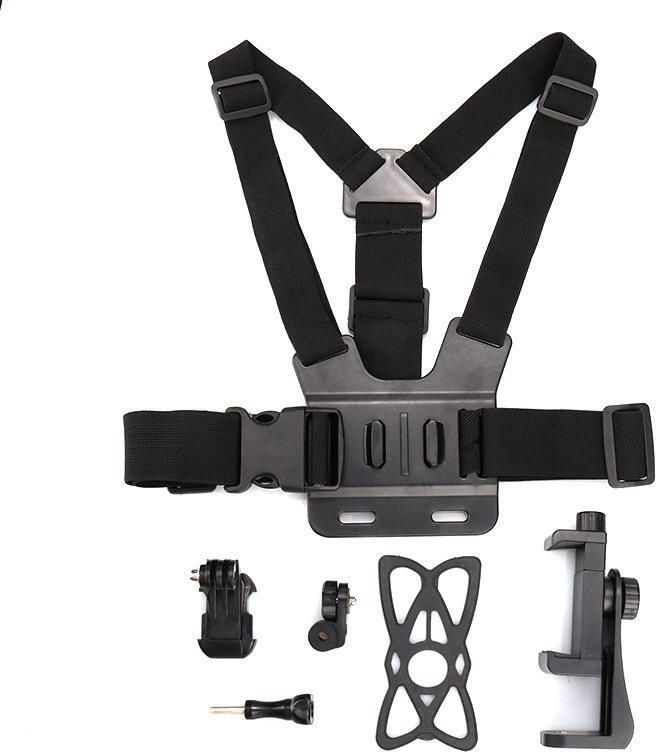 Actrovax Chest Mount Harness Strap Cell Phone Holder Mount for Video Recording-ct Strap-picture-11