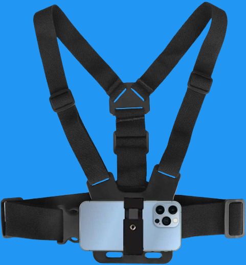 Qolic Universal Chest Mount Strap with J-Hook for Action Camera Accessories Strap-image-49