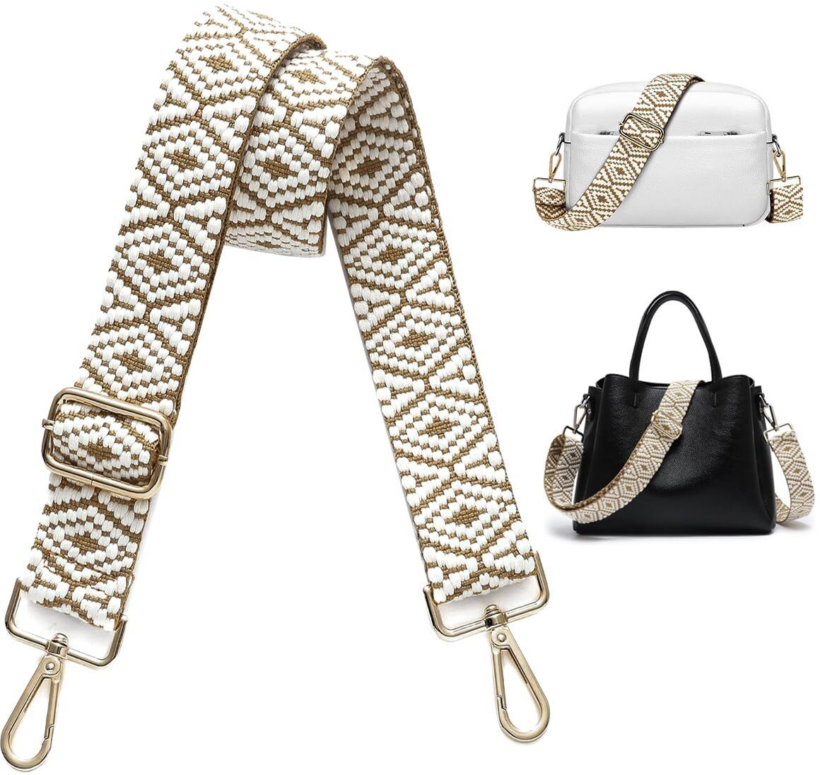 Venzina Wide Shoulder Strap for Bags Fashion Embroidery Adjustable Strap for Crossbody Strap-picture-17