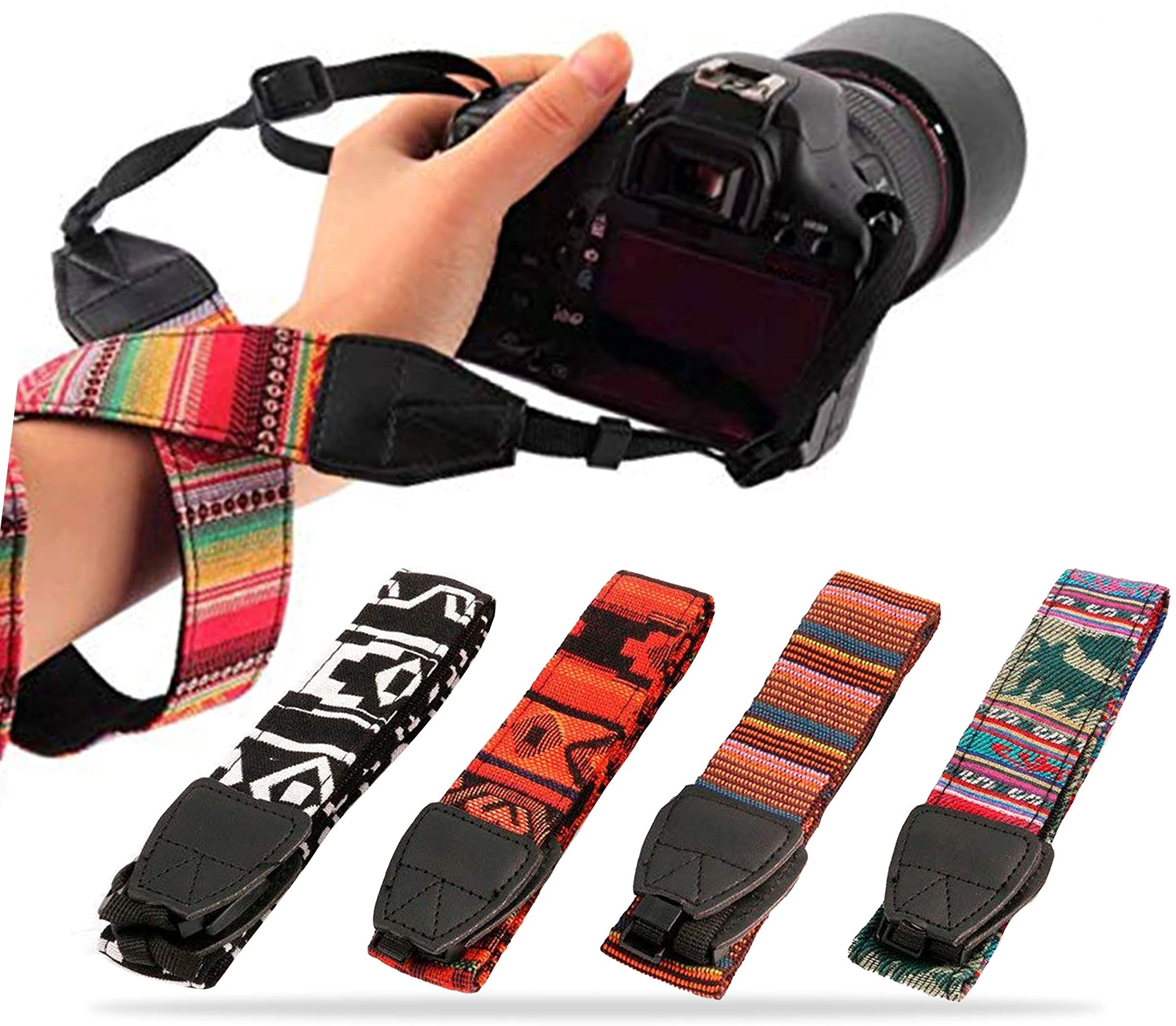 KRAPTICK DSLR Camera Strap, Canvas Camera Neck Shoulder Strap Belt for Men & Women DSLR Strap-picture-16