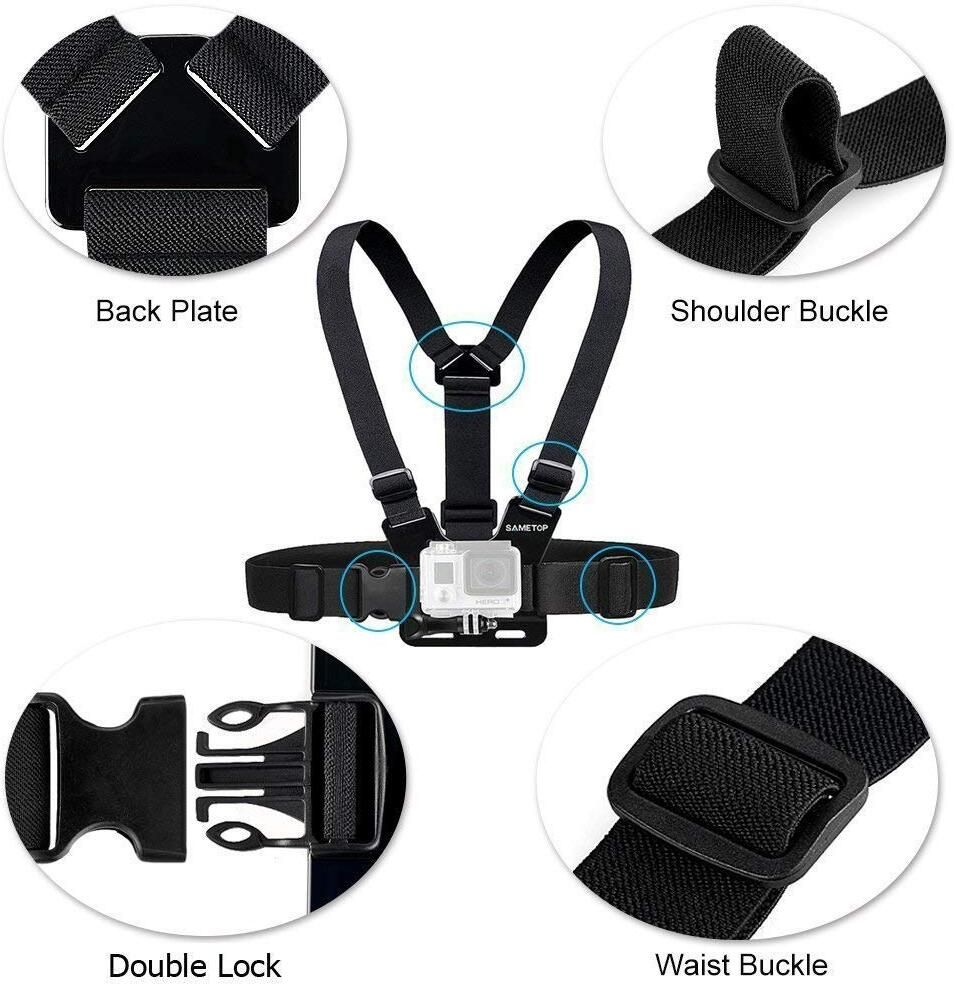 Viraan Strap Mount for Sports and Outdoor Recording Strap-picture-40
