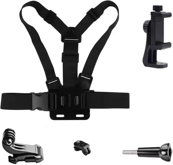 Like Star Mobile Phone Chest Mount GoPro Chest Harness Holder for VLOG/POV Strap-picture-13