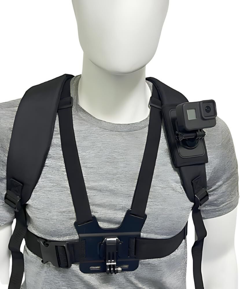 DRUMSTONE Quick-Release Shoulder Strap Mount for Action Cameras Strap-image-5