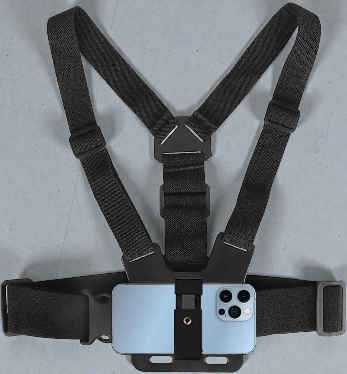 Qolic Adjustable Chest Mount Harness Strap for Action Camera & Mobile Phones Strap-picture-11