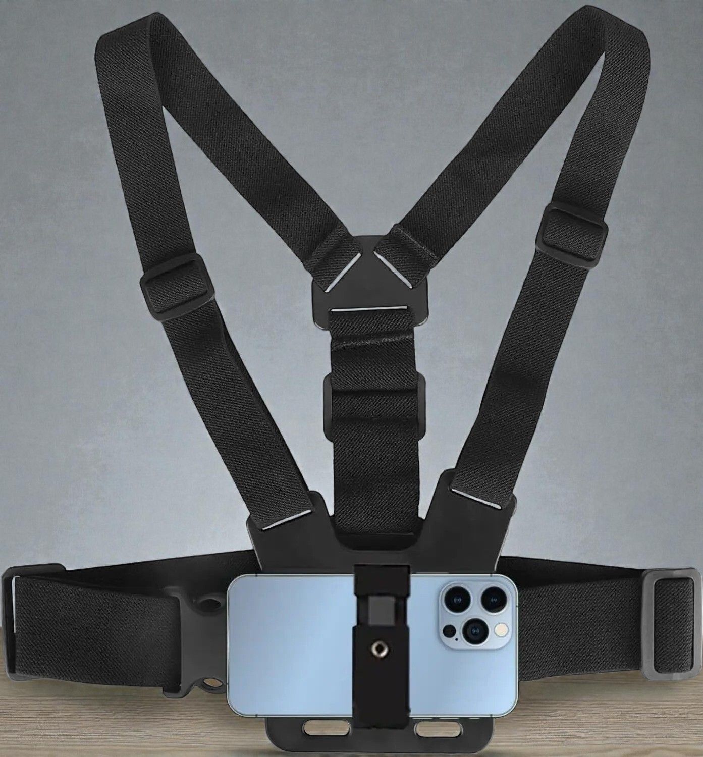 Qolic Adjustable Body Chest Mount Harness for GoPro, Action Camera & Phone Strap-picture-31