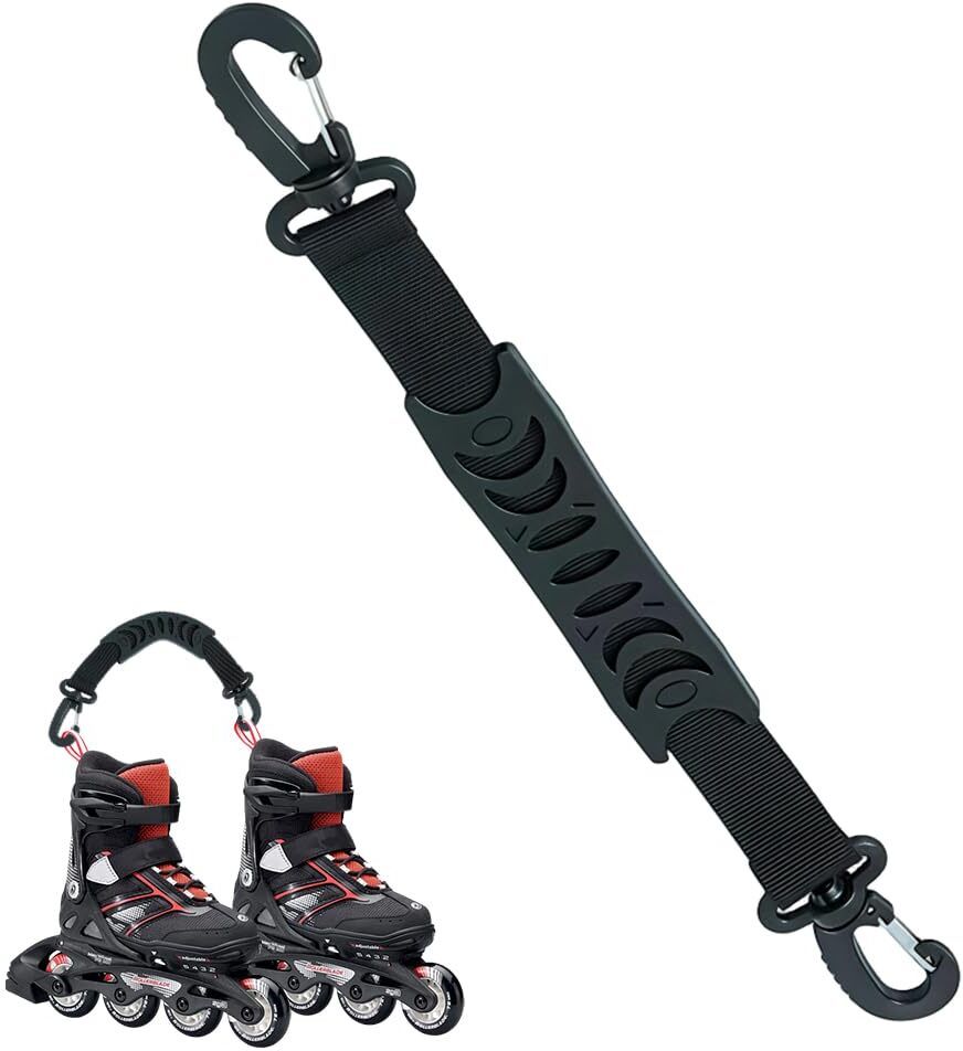 gustave Skate Boot Carry Strap with Carabiner Clips for Ice and Roller Skates Gear Strap-image-5