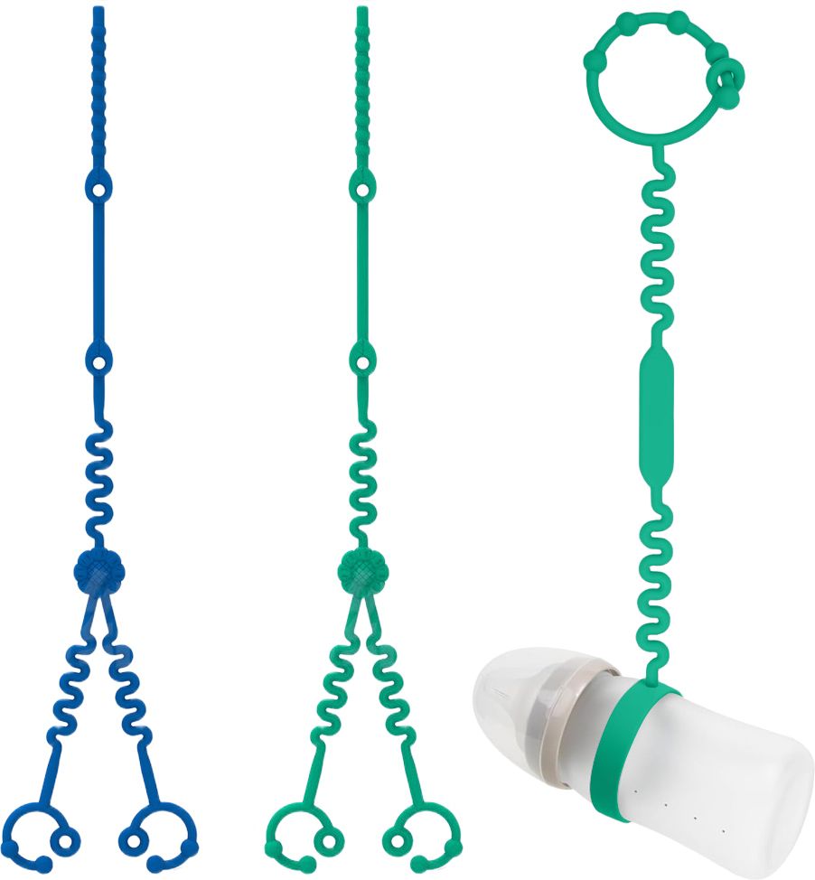 gustave Silicone Pacifier Clip Strap BPA Free Soother Holder for Baby Essentials Strap-picture-11