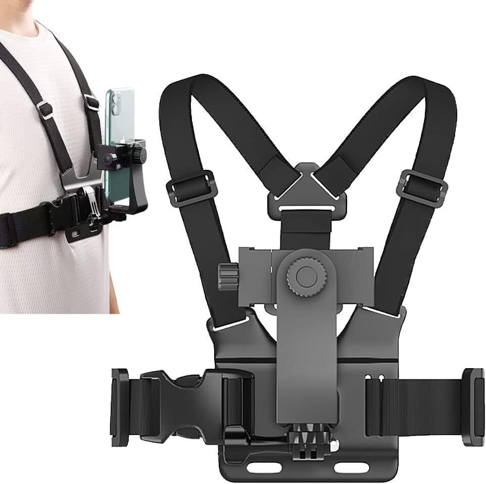 CHG Chest Mount Harness Strap with J Hook & 360 Adjustable Mount Kit Strap-image-42