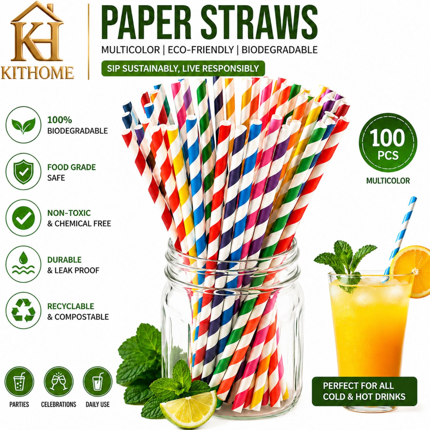 kithome Straight Drinking Straw-picture-14