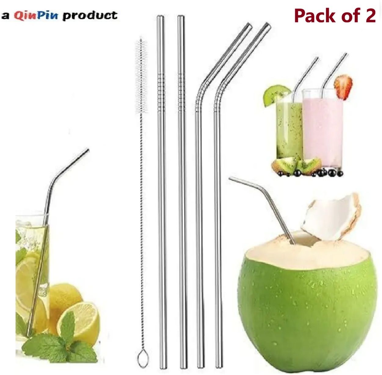 qinpin Straight Drinking Straw-picture-30