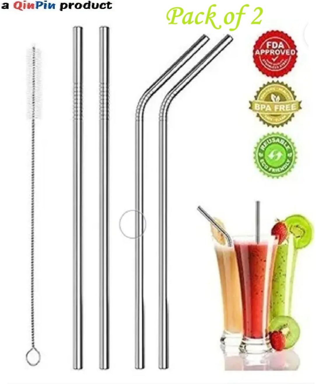 qinpin Straight Drinking Straw-picture-18