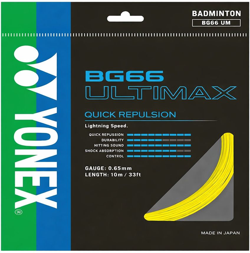 yooneexx BG 66 ULTIMAX 0.65 Badminton String - 10 m-picture-11