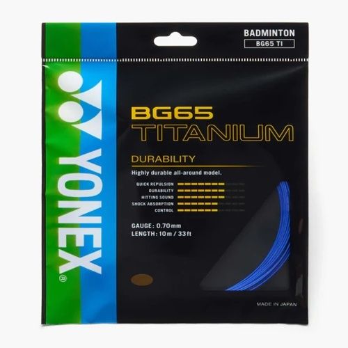 badm BG 65 TITANIUM 0.7 Badminton String - 10 m-picture-22