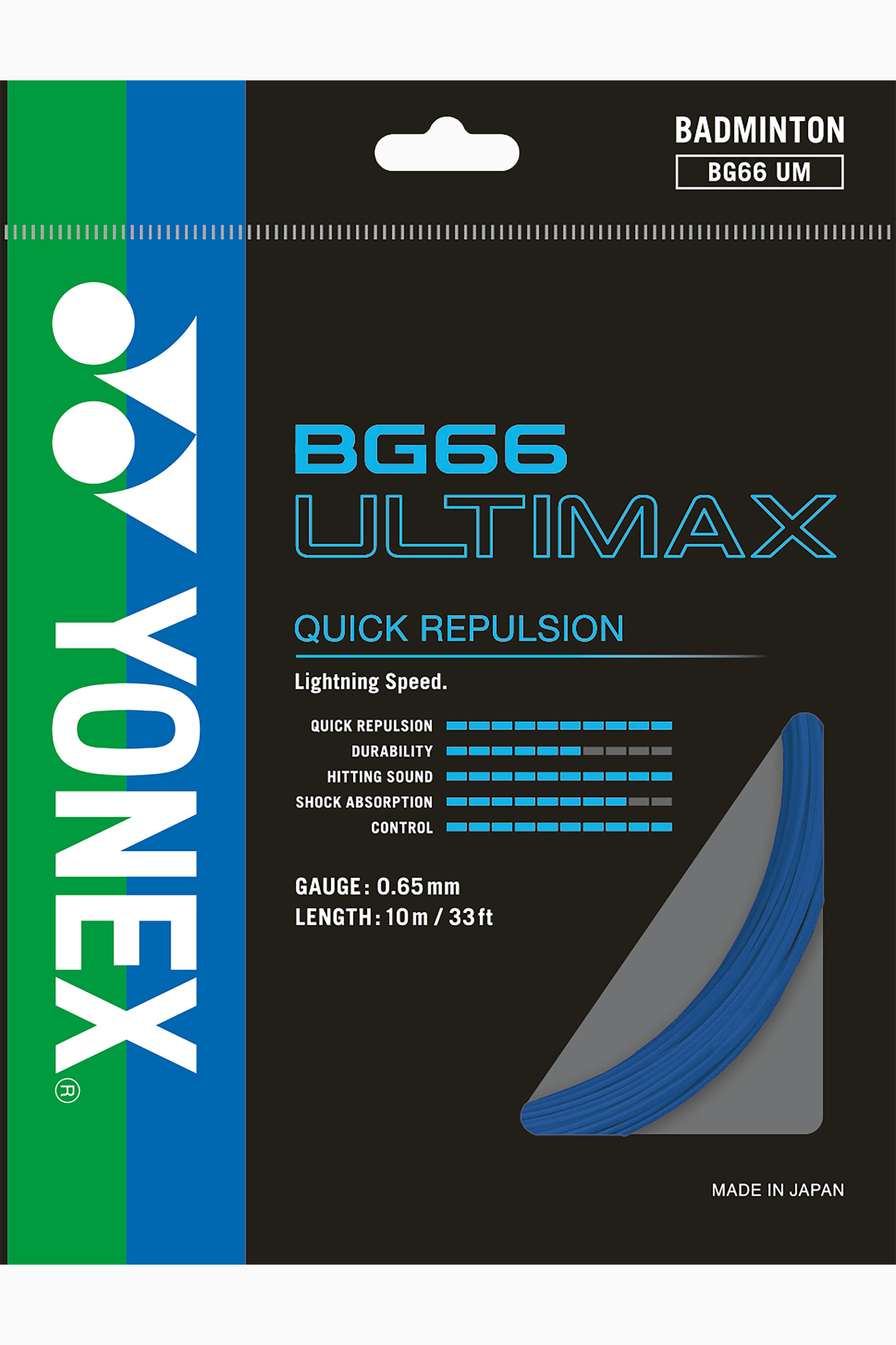 yonex BG66 ULTIMAX Quick Repulsion, (Pearl Navy) 0.65 Badminton String - 10 m-picture-40