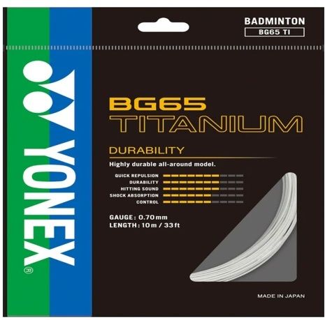 BG 65 TITANIUM 0.7 Badminton String - 10 m-image-32