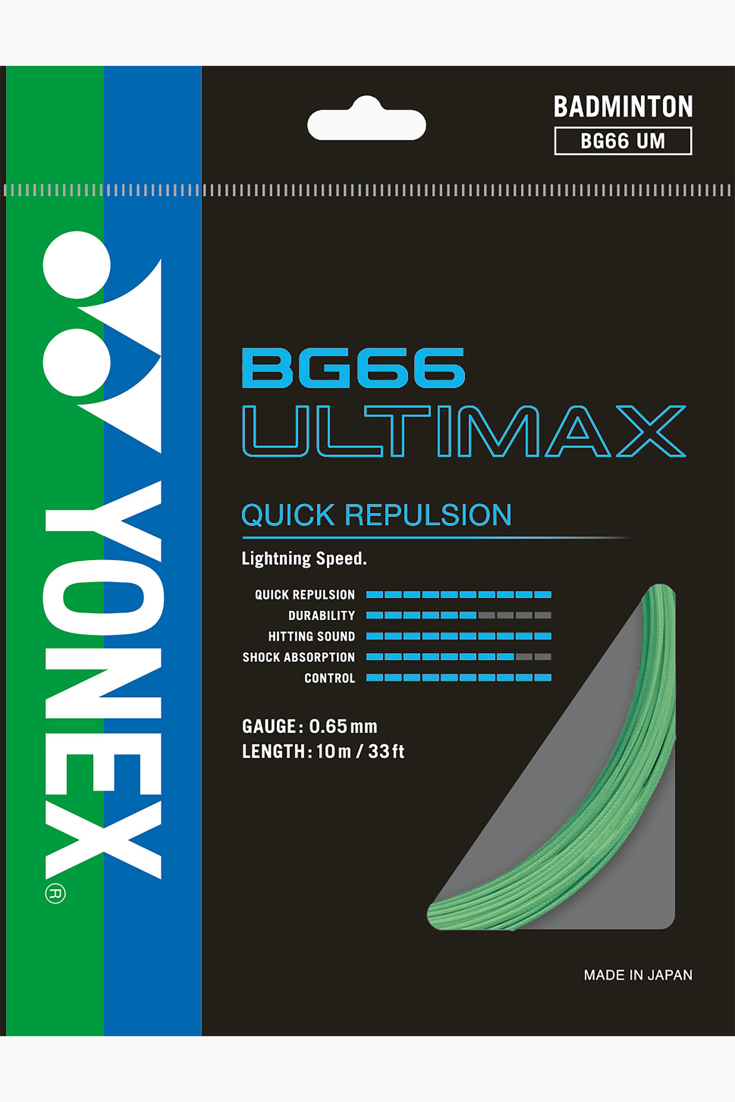 yonex BG66 Ultimax Quick Repultion 0.65 Badminton String - 10 m-picture-35