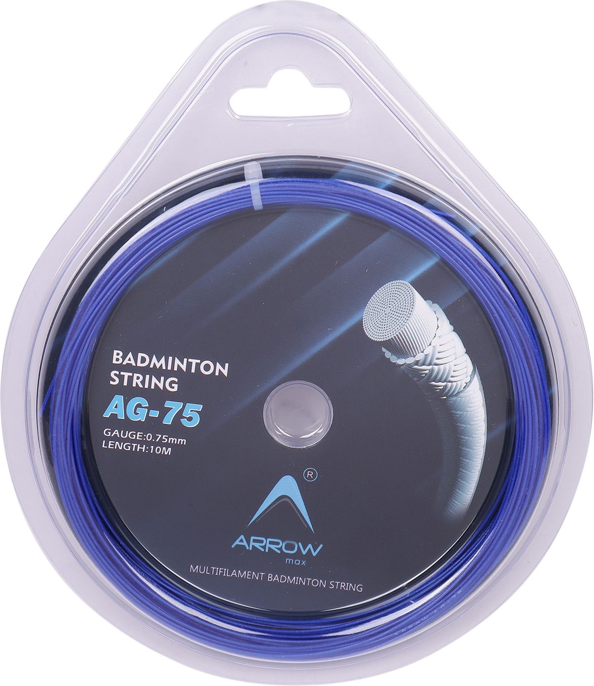 Badminton String Guts For Rackets 0.75mm Gauge Premium Quality Multifilament 0.75 Badminton String - 10.3 m-image-13