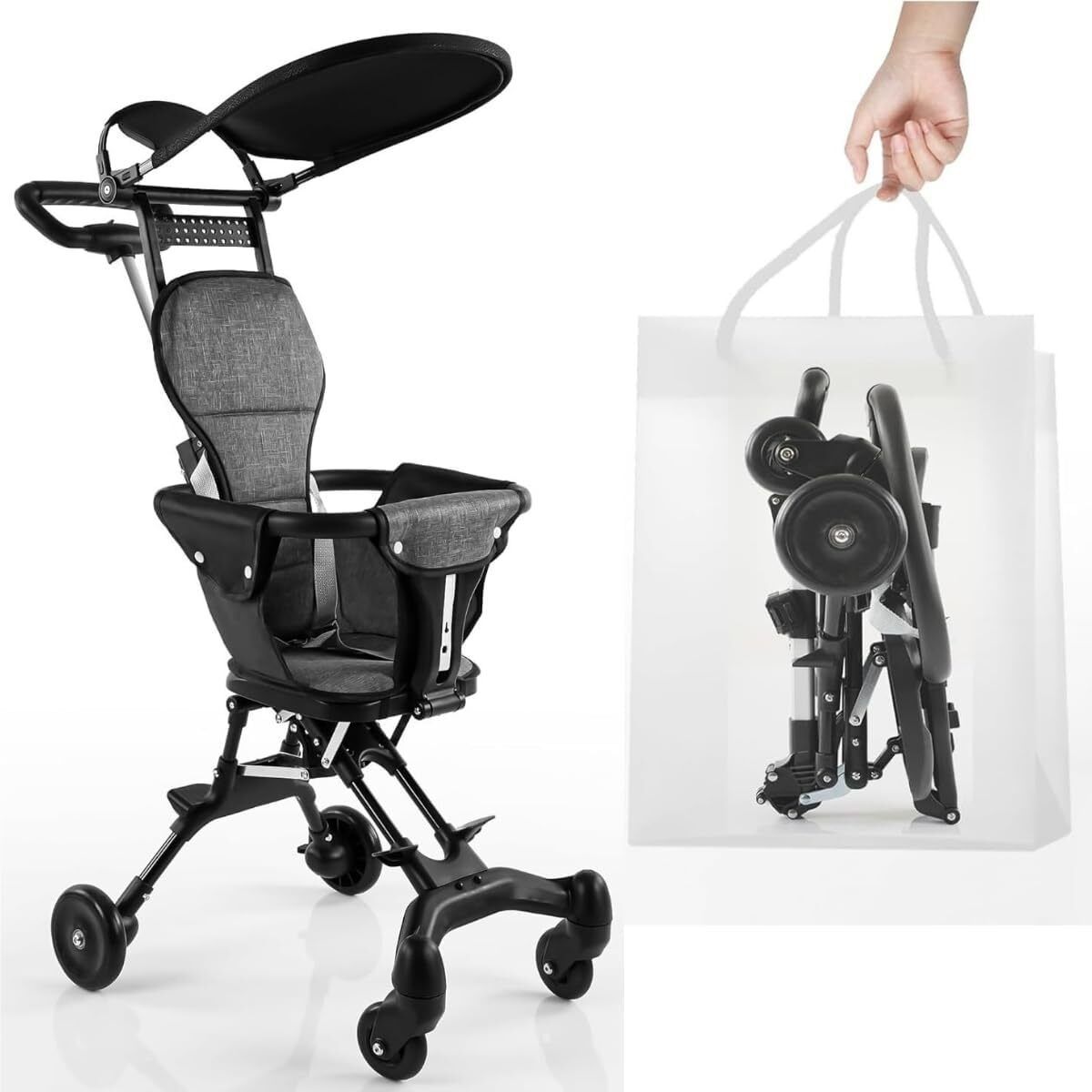 3 in 1 Baby Stroller for Newborn Stroller-image-22