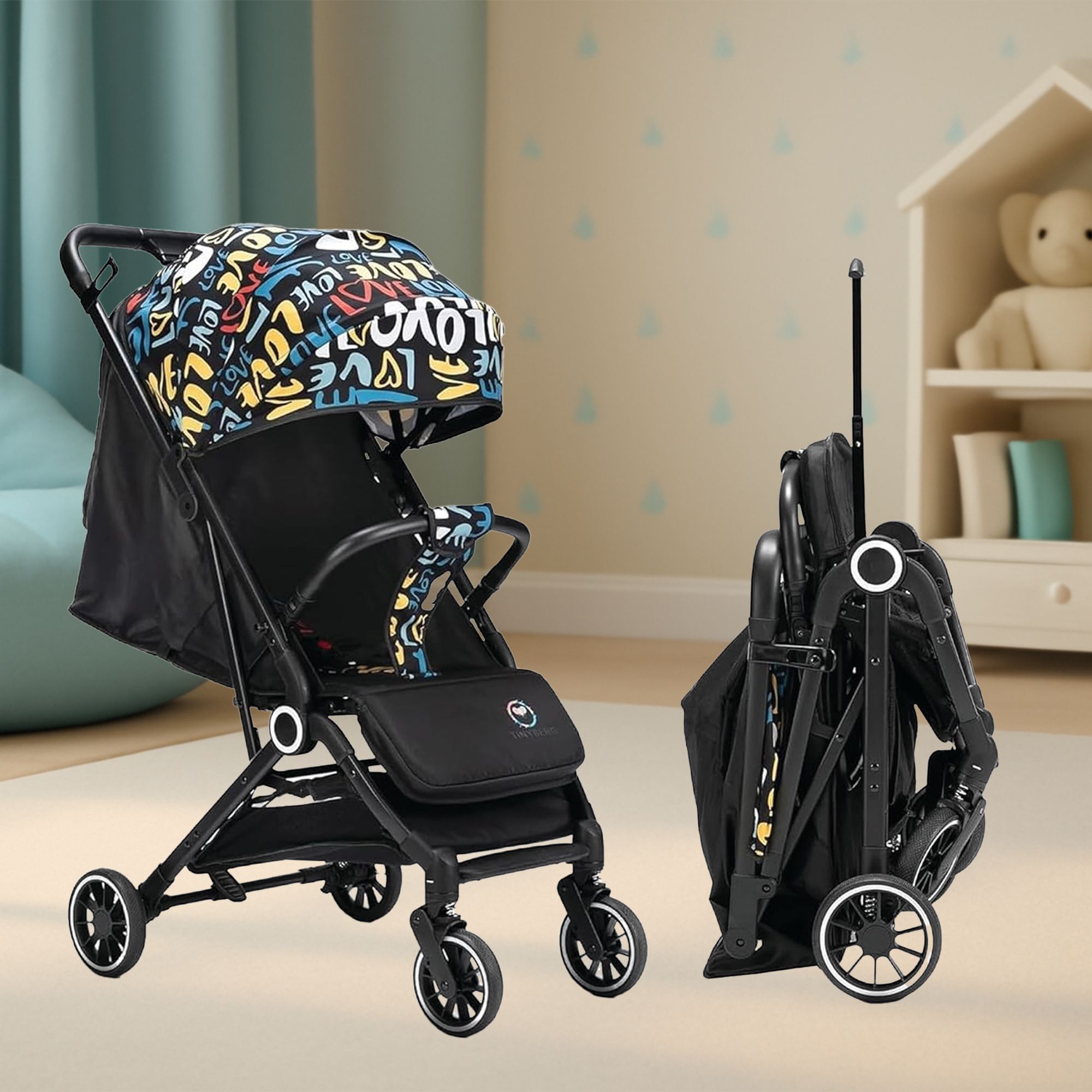 tinyberg Feather Lite Baby Stroller | Lightweight & Foldable | Up to 5 Year | Stroller-picture-39