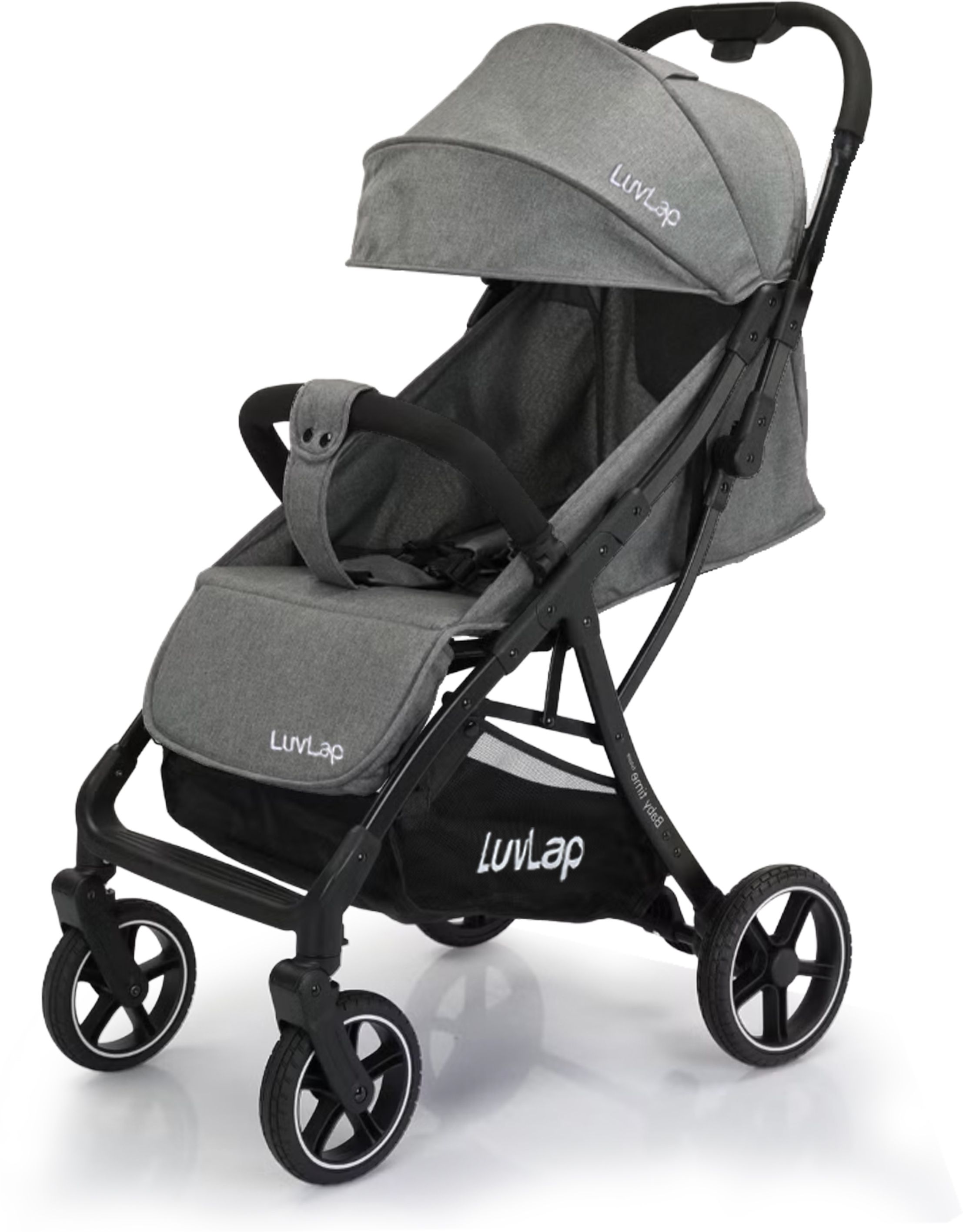 luvlap Regency Baby Stroller & Pram 0–3 Yrs | 5-Point Harness | Easy Fold |Large Basket Stroller-picture-20