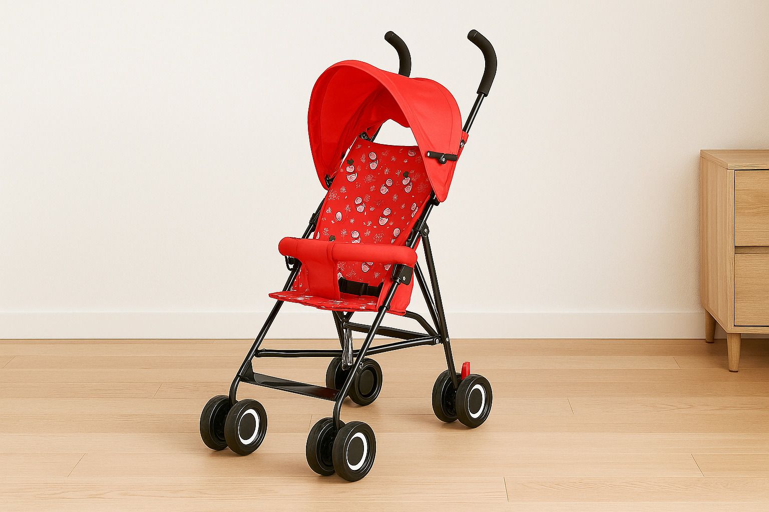 mlu Lightweight Baby Stroller for Kids | Compact Umbrella Pram with Large Canopy Pram-picture-31