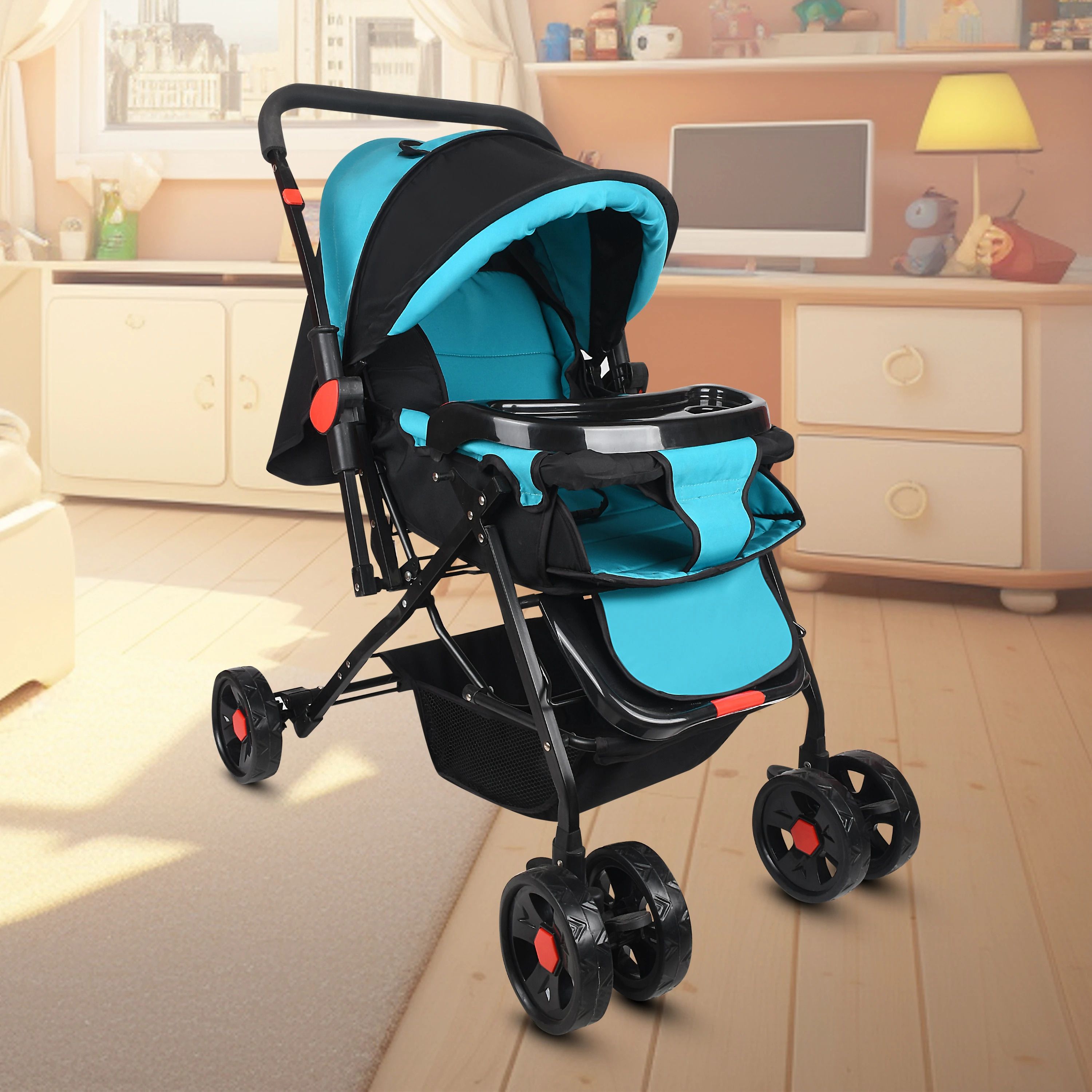 crew4 baby pram/Stroller,easy fold ,for new born baby/kids,0-3 years. Pram-picture-45