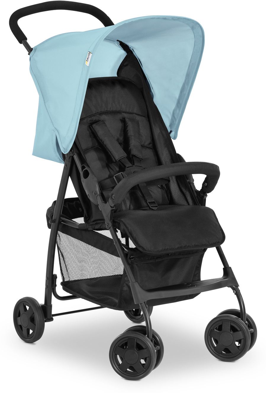 hauck Shopper Neo II Caviar/Silver Pushchair – Compact Fold City Stroller Stroller-picture-19