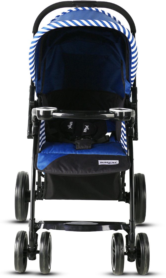 bumtum Premium Baby Stroller/Pram 360°Swivel Wheel Storage Basket,Reversible Handlebar Stroller-picture-22