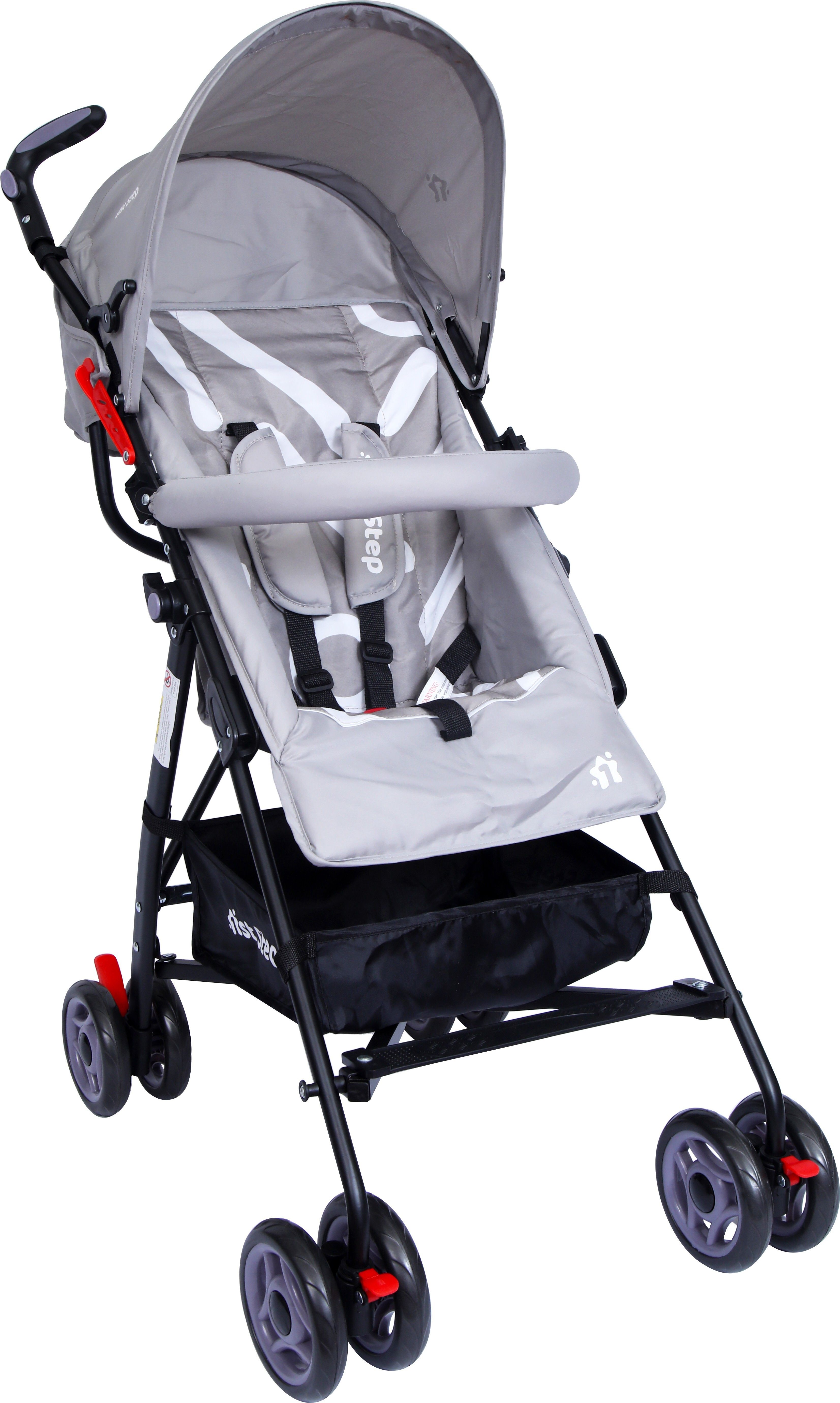 Jet Stroller/Pram With 5 Point Safety Harness And Adjustable Handles Stroller