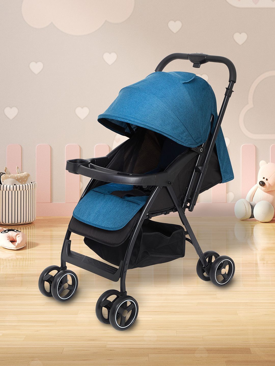 gripzo Ultra Multi-Adjustment Stroller PRAM493 Stroller-picture-4