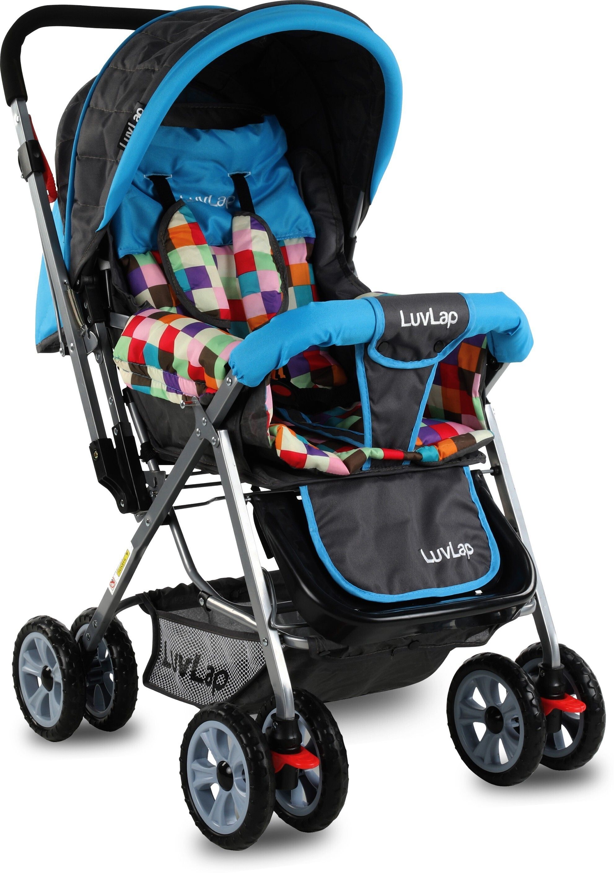 luvlap Sunshine Stroller/Pram, Easy Fold, for Newborn Baby/Kids, 0-3 Years, Stroller-picture-24