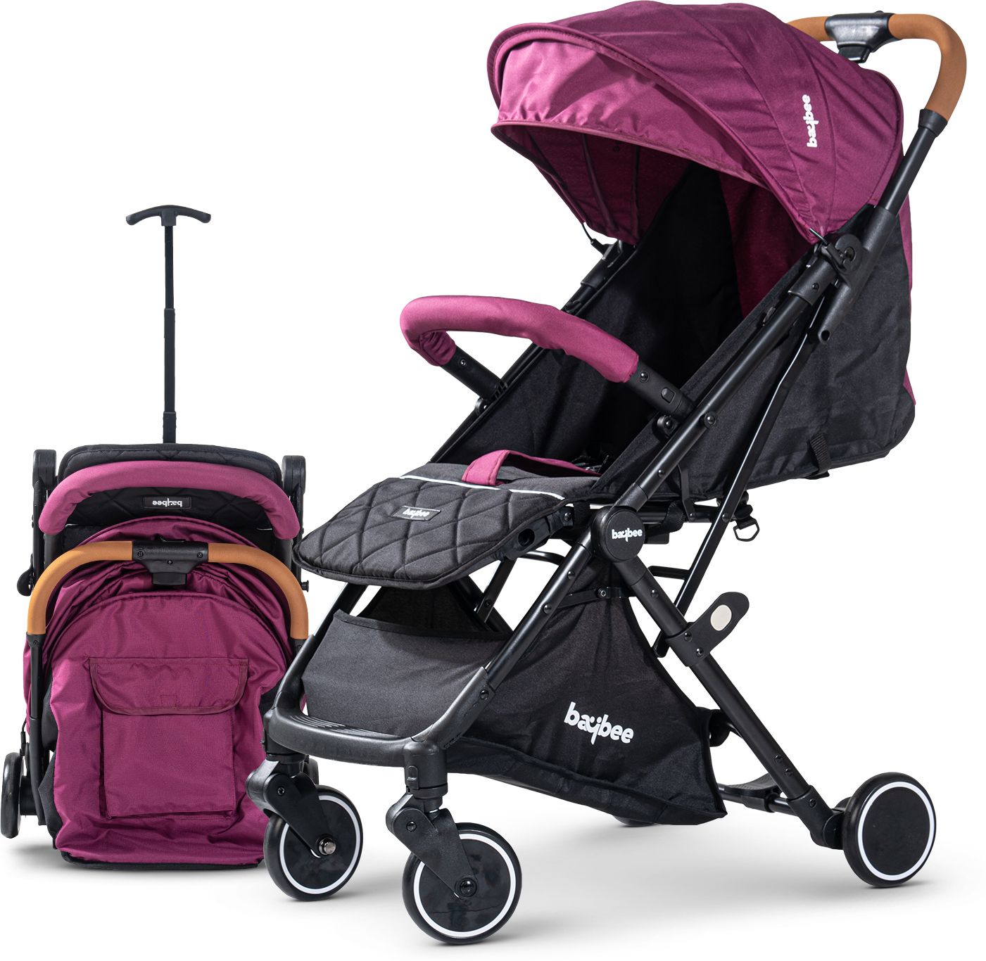 baybee Infant Baby Pram Stroller for Babies with Metal Frame 3-Position Adjustable Seat Pram-picture-18