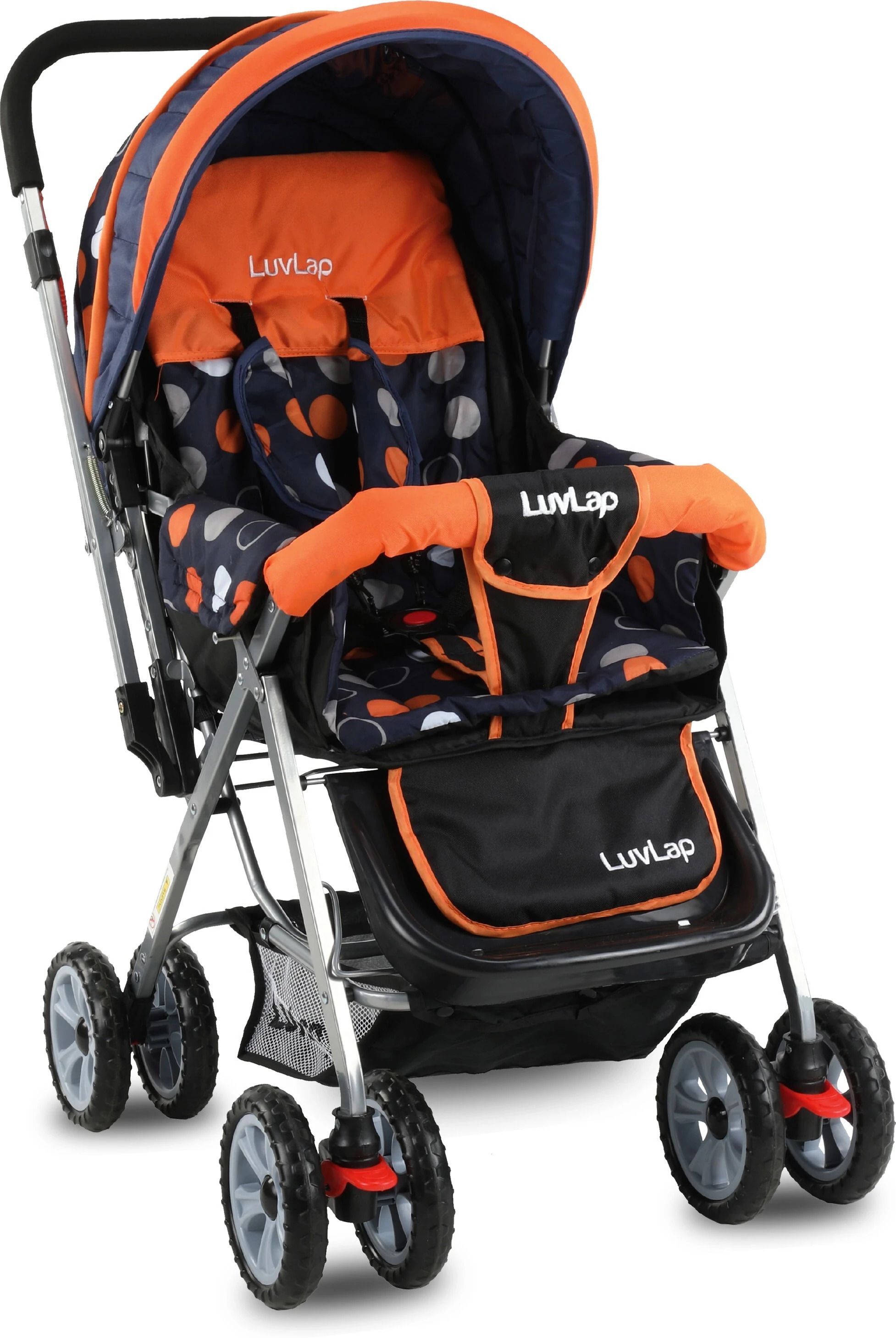 luvlap Sunshine Stroller/Pram, Easy Fold, for Newborn Baby/Kids, 0-3 Years, Stroller-picture-26