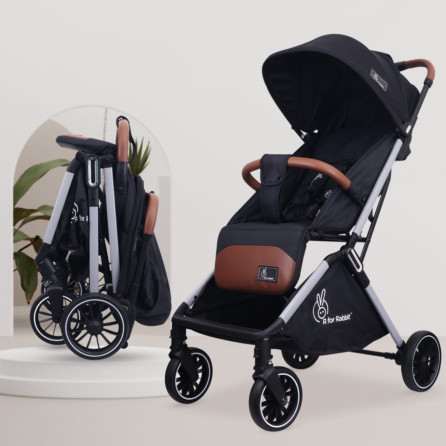 Street Smart Auto Fold Stroller for Kids/Babies 175 degree recliner Stroller-image-42