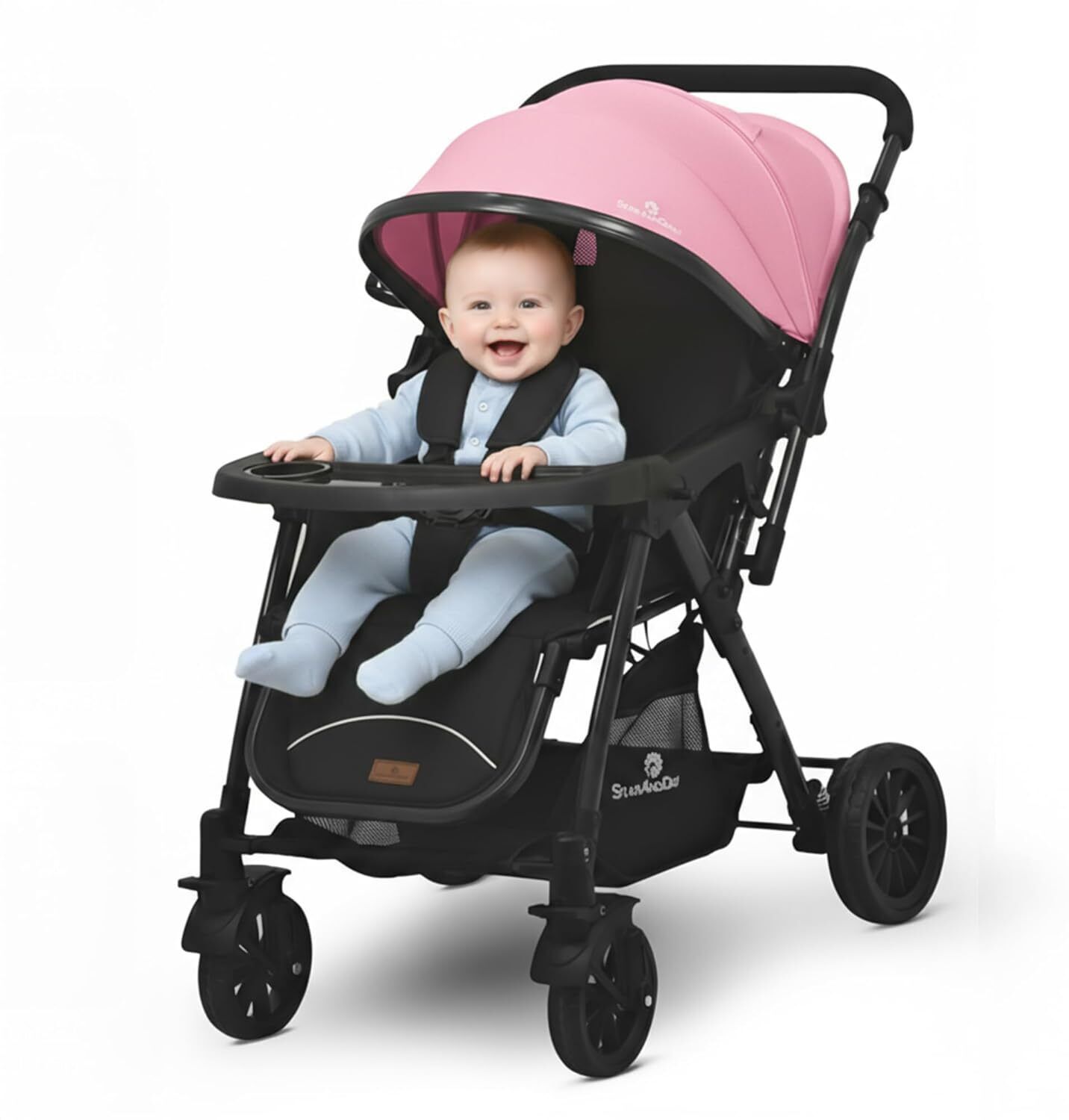 gripzo Ultra Multi-Adjustment Stroller PRAM395 Stroller-picture-30