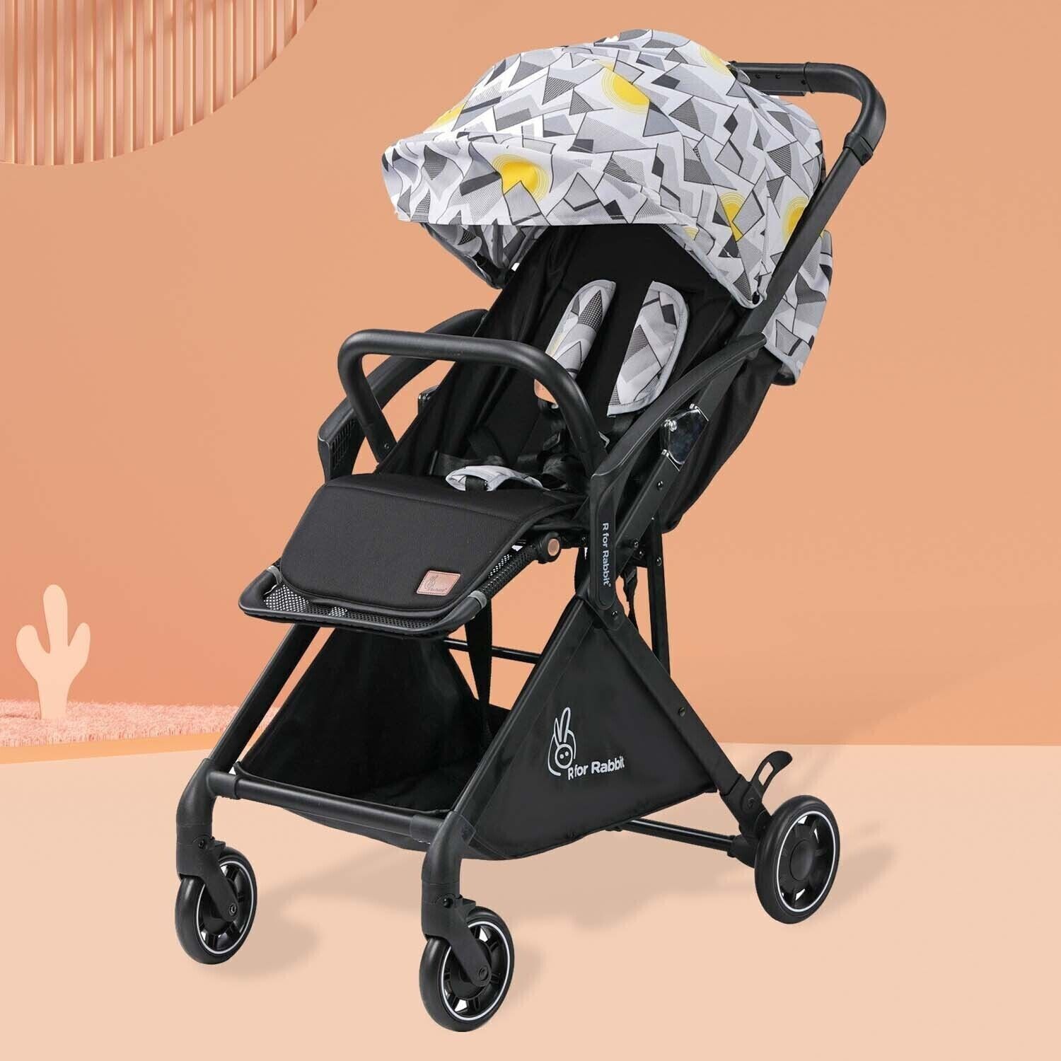r for rabbit Street Smart Aero Stroller with One hand Collapse Fold Technology & Link Brake Stroller-picture-19