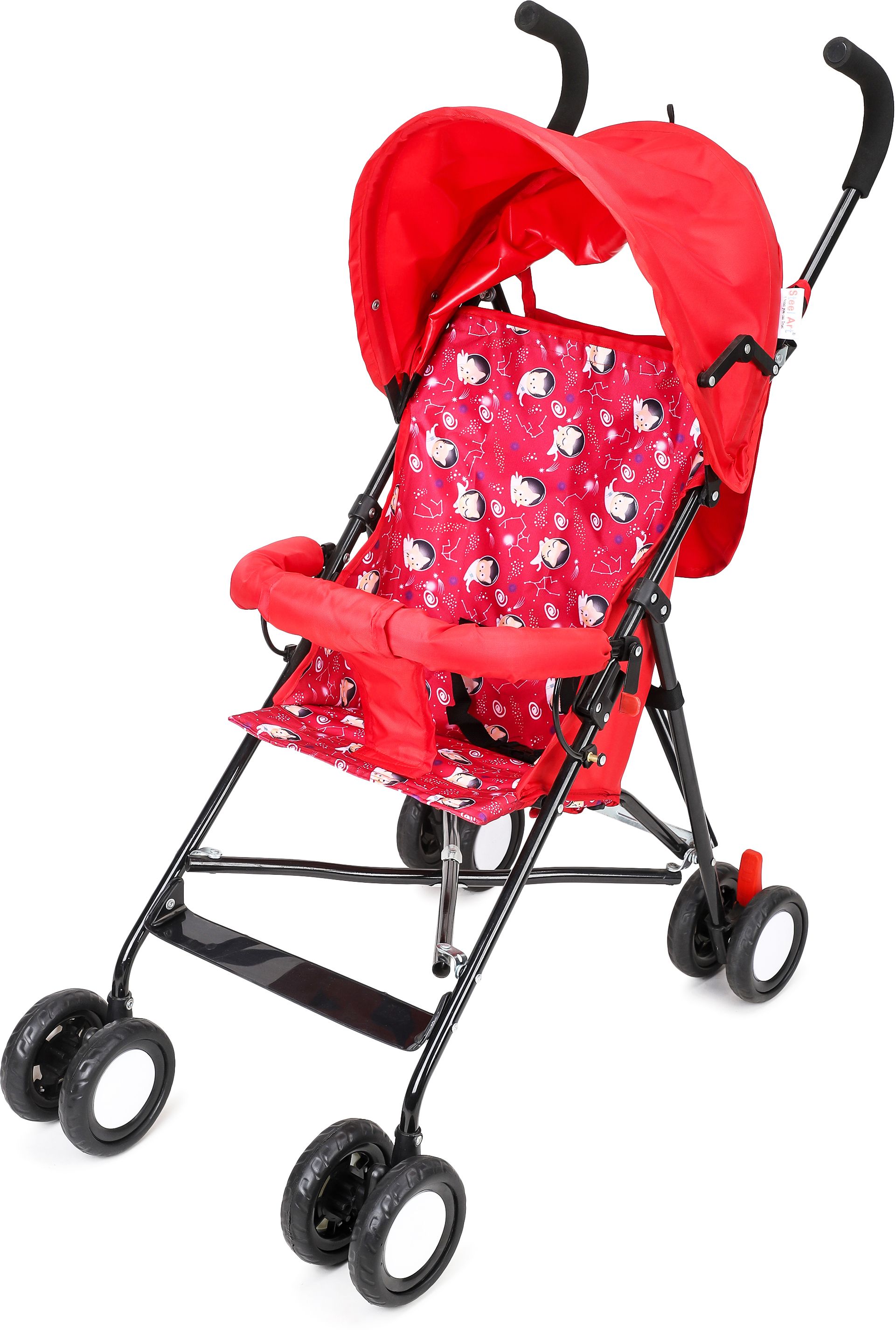 mlu Pram, Stroller, and Bassinet with Parental Handle, Canopy, for Newborns Pram-picture-22