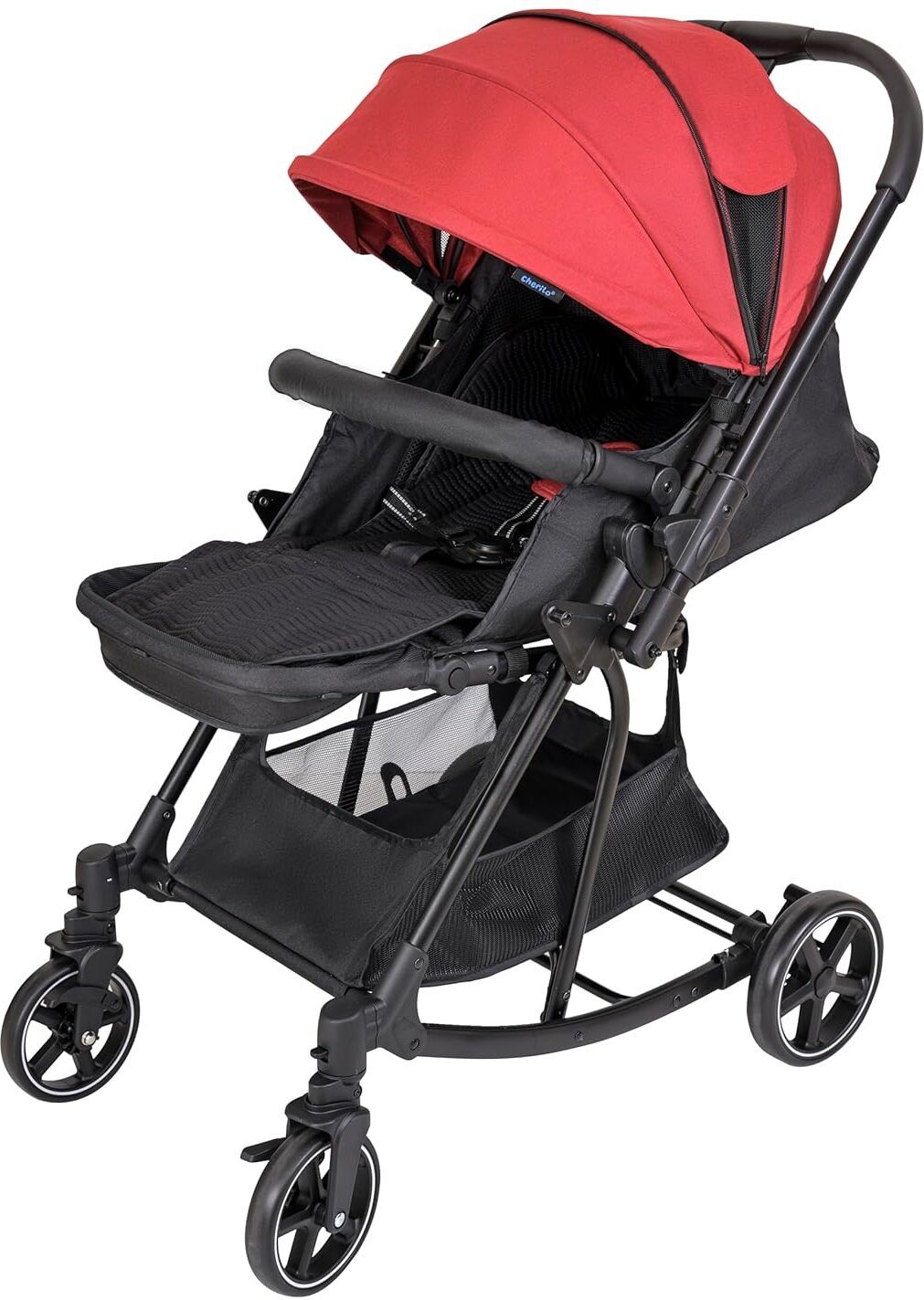 cherilo 2-in-1 Baby Stroller Rocker, 5-Point Safety Harness, Reversible Handle (0–3 Yrs) Stroller Cum Rocker-picture-28