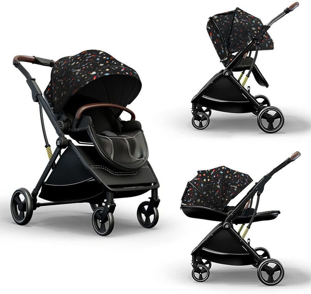 Ultra Multi-Adjustment Stroller PRAM383 Stroller-image-49