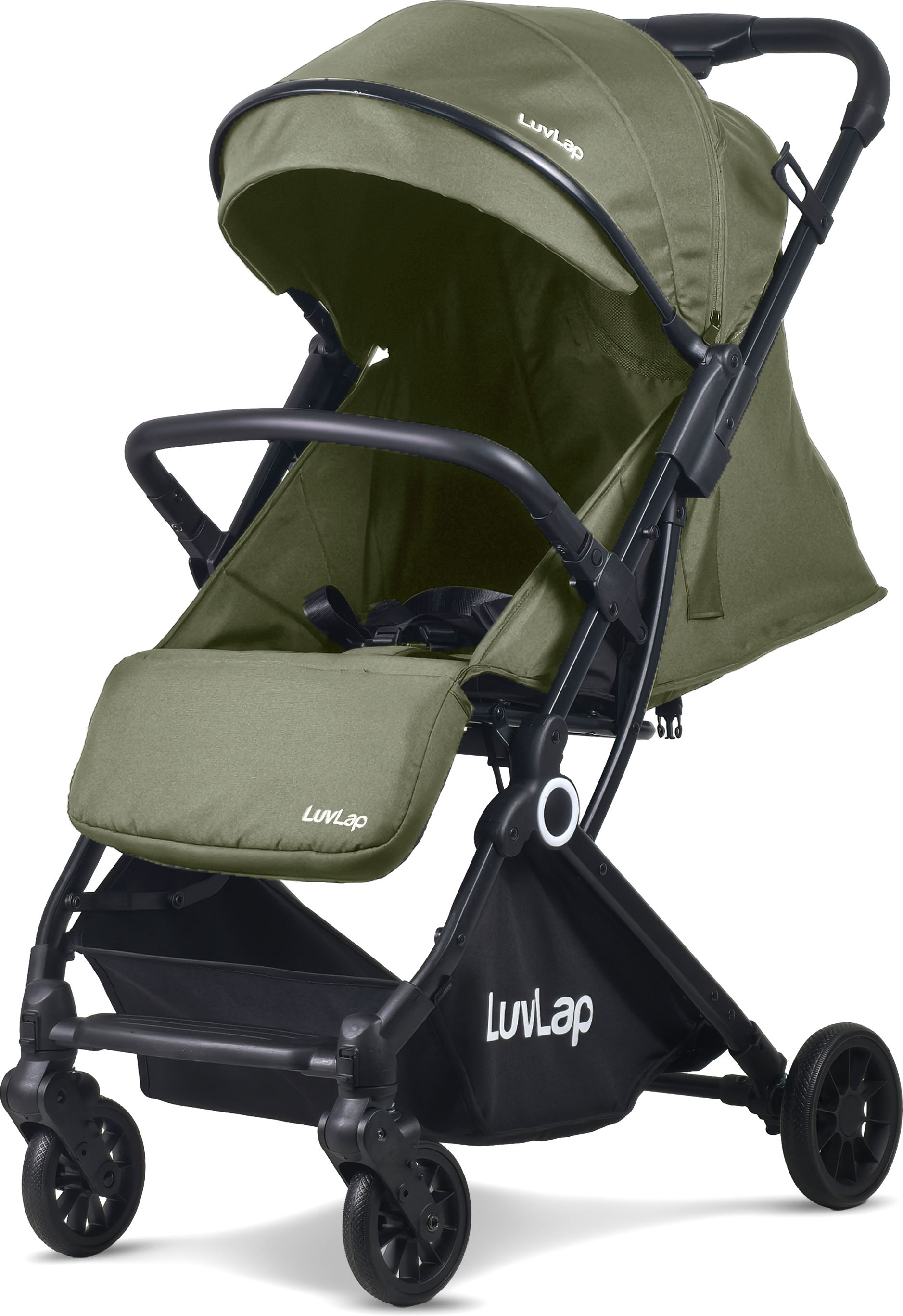 luvlap Elite Baby Stroller & Pram 0–3 Yrs | 5-Point Harness | Easy Fold | Large Basket Stroller-picture-13