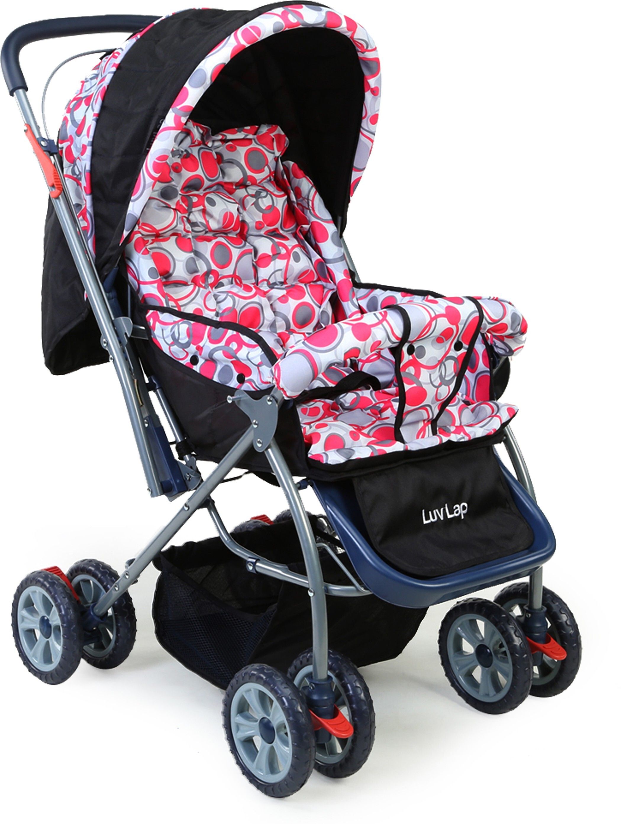 luvlap Starshine Stroller/Pram, Easy Fold for Newborn Baby/Kids, 0-3 Years, Stroller-picture-36