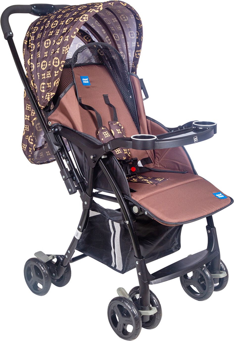 Baby Stroller Pram for 0-3 Years with Easy Push and Quick One-Hand Folding Pram-image-49