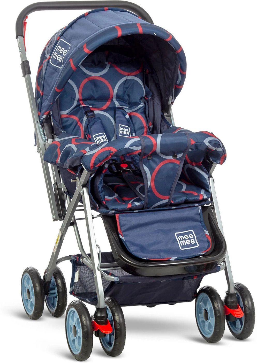 meemee Little Explorer Baby Stroller for 0-3 Years, Baby & Kids, 5 Point Safety Harness Pram-picture-24