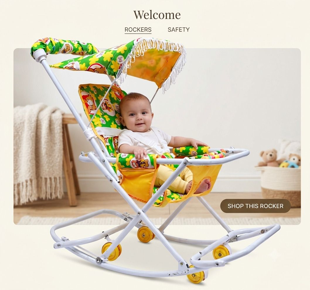 maaluv Baby Stroller cum Swing Stroller-picture-13
